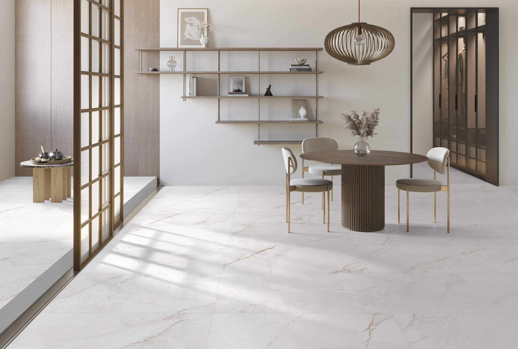 39500 На стену Museum Dahlia White SP/33.3X100/R 33.3x100 - фото 28