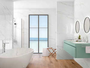 031.627.0012.02566 На стену Ageri-Trend-Cr.Cellini-Hex Ageri Blanco Матовая Rect. - фото 9