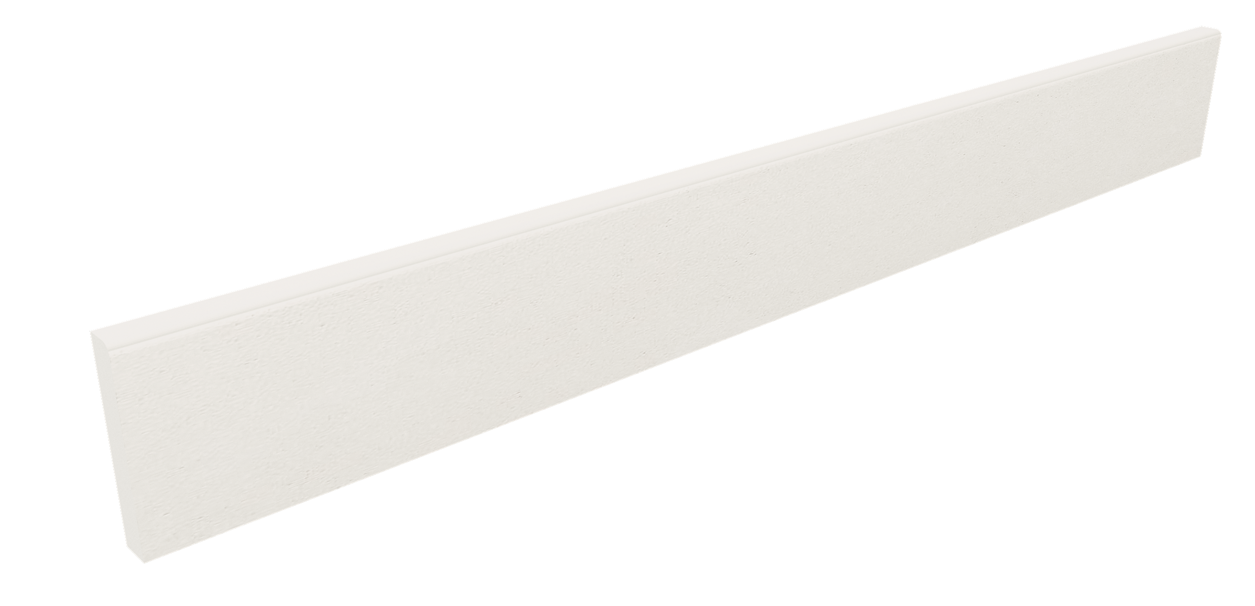 Skirting/LN00_NS/7x60 Плинтус Luna LN00  White 60х7 Неполированный