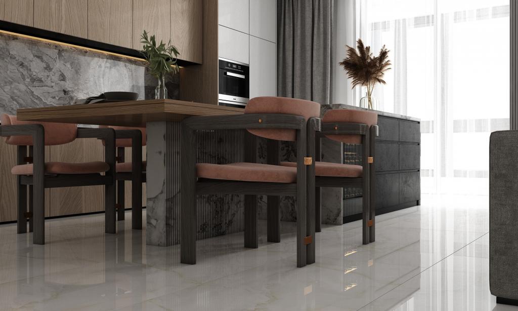 3042 На пол Aqarius Onyx Grey matt 60x120 - фото 14