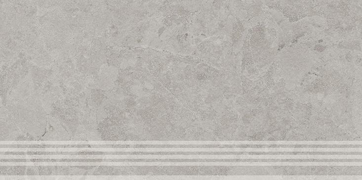 KM6060G1231R8GRF Ступень Сплит Фронтальная серый светлый матовый обрезной 30x60x0.8 - фото 2