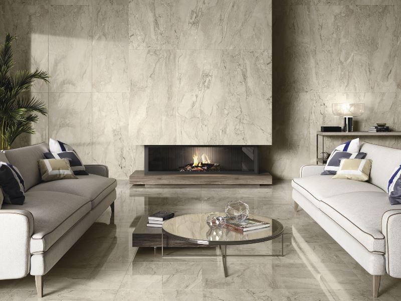 На пол Pienza Grigio Natural Rect 80x80 - фото 17