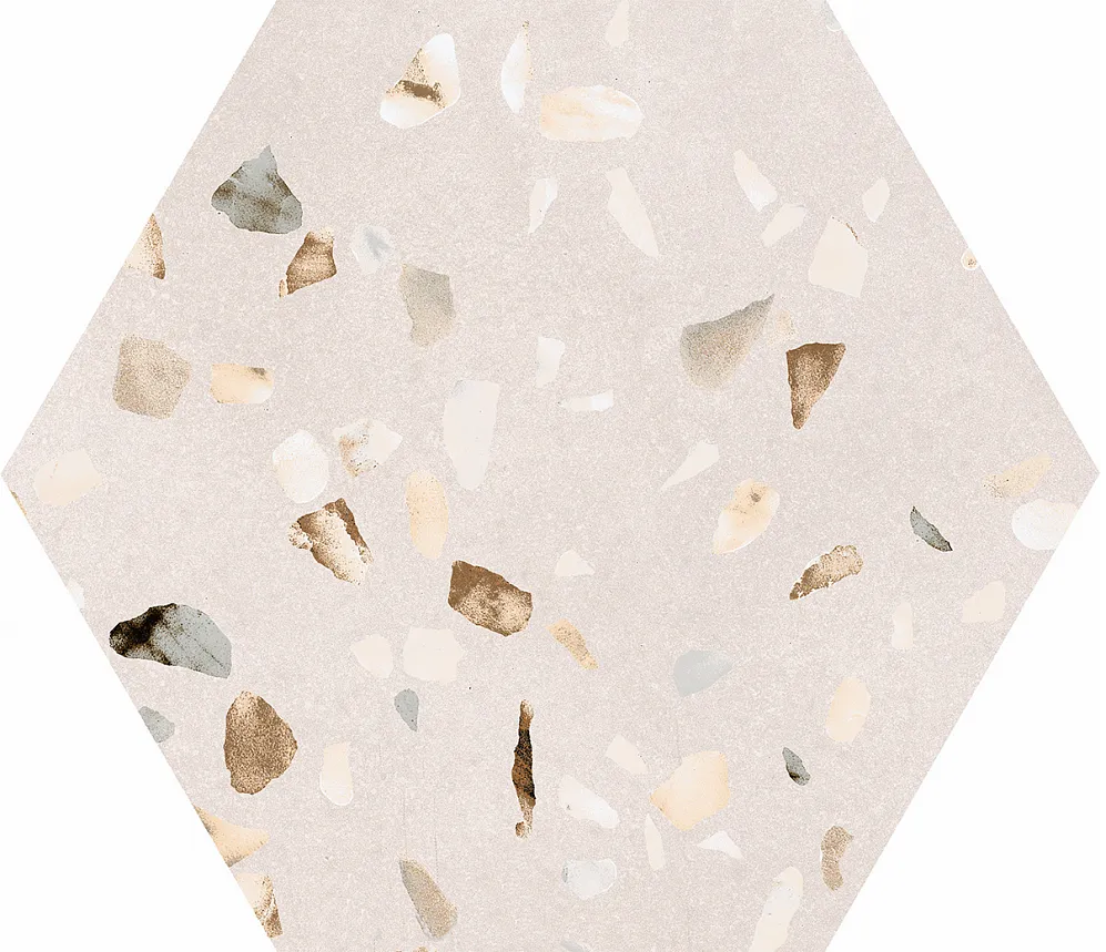 015.122.0150.10382 На пол Doria Hex.Bianco Матовый - фото 4