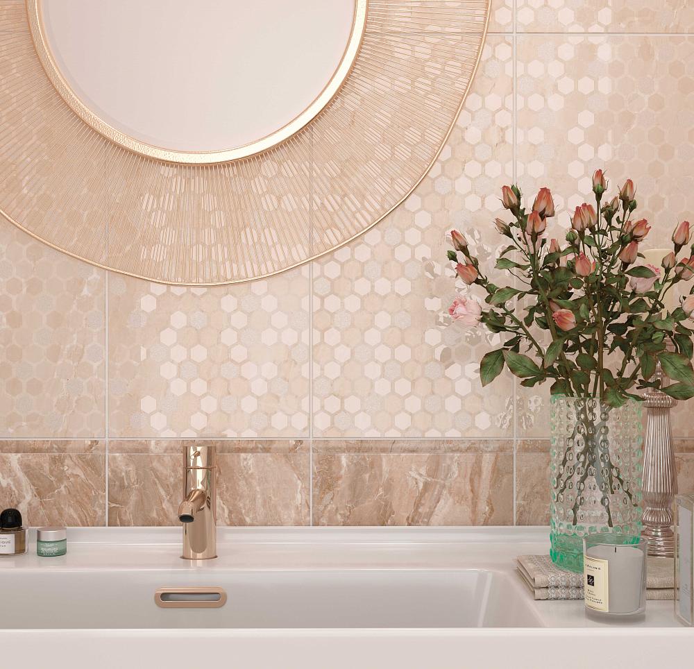 04-01-1-10-03-23-1861-2 Декор Constante Вставка Fermezza Tramonto 25х50 - фото 4