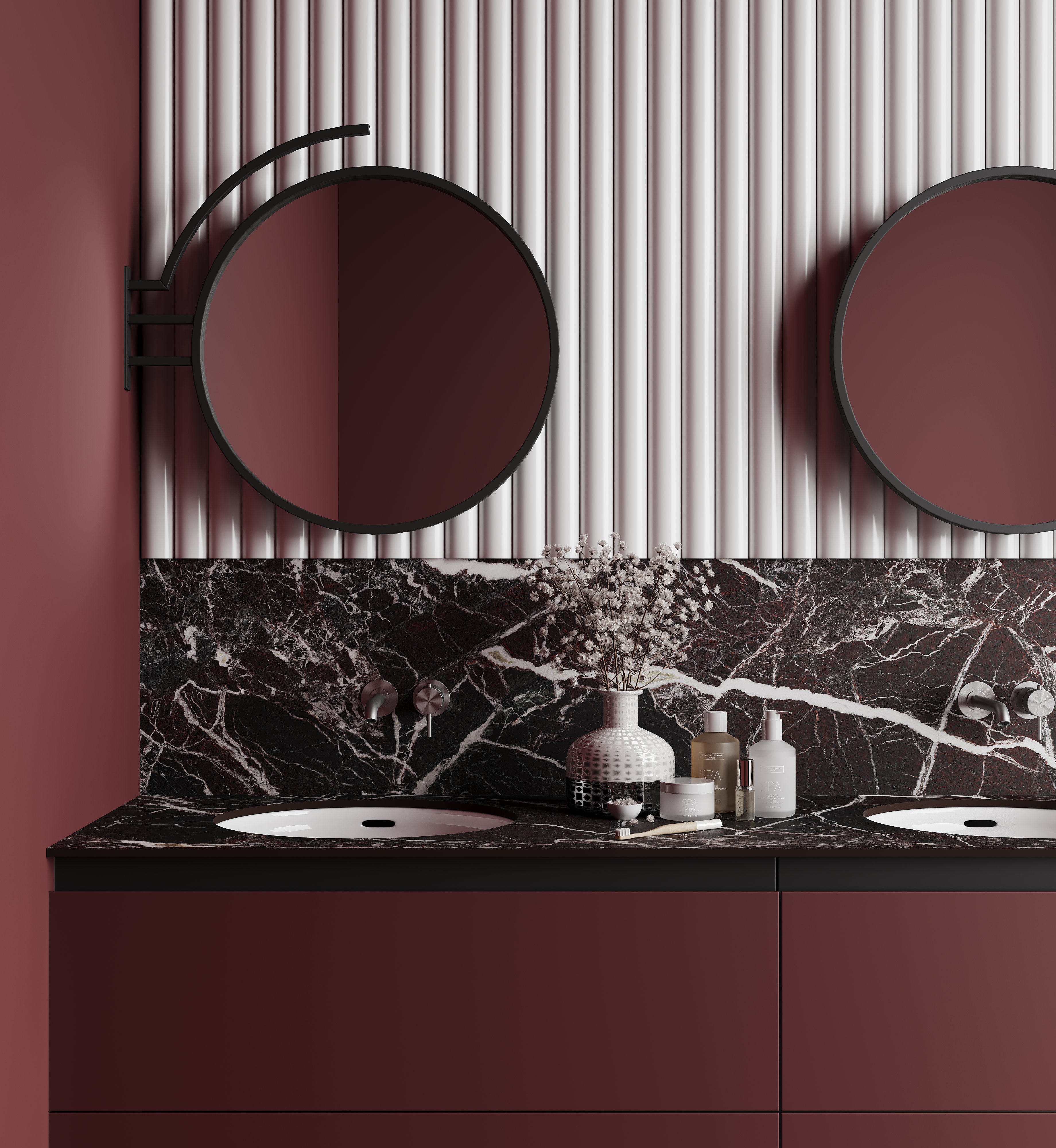 На пол Matt Fancy Antracite Texture 1600х3200х12 - фото 25