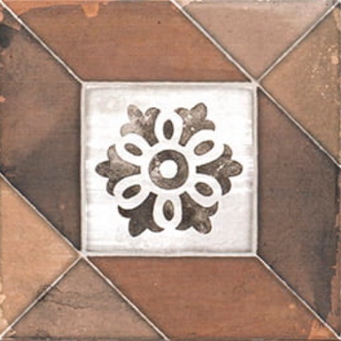 PT03967 Декор Elegance Deco Brown 20x20