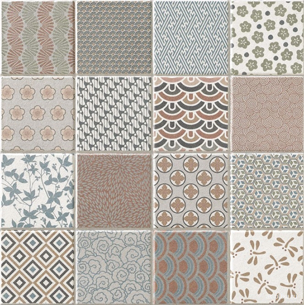 На пол Kimono Mix