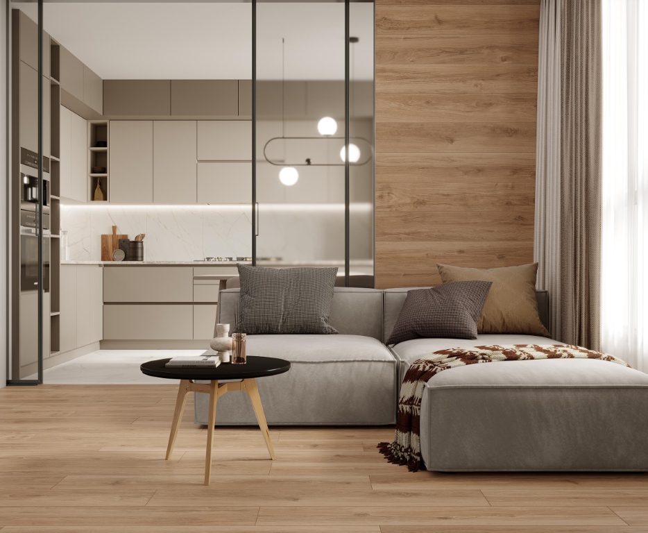 На пол Epiq Noce Коричневый Матовый Структурный 20х120 - фото 13