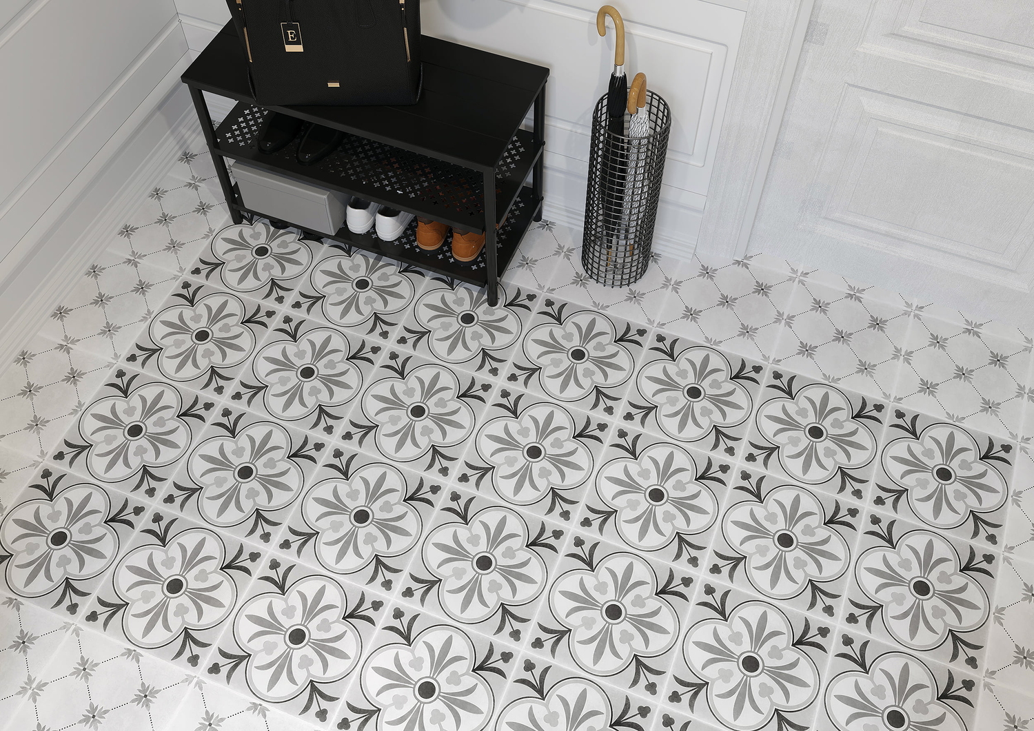 C-MO4A453D Декор Motley Многоцветный цветок - фото 25