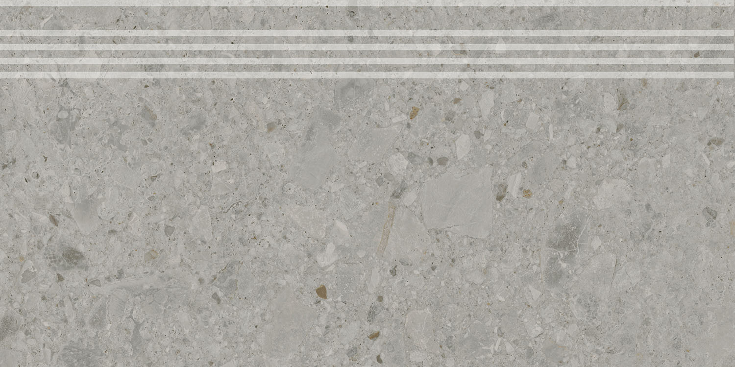 DD606020R/GR Ступень Чеппо ди Гре Серый матовый обрезной 30x60x0.9 - фото 2