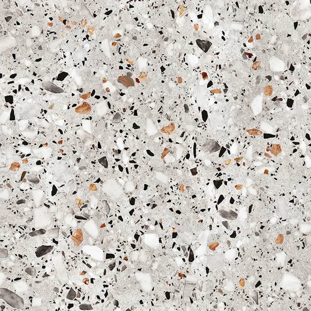 NR0373-M На пол Эвия Терраццо Серый матовый 600x600x9.5 - фото 4