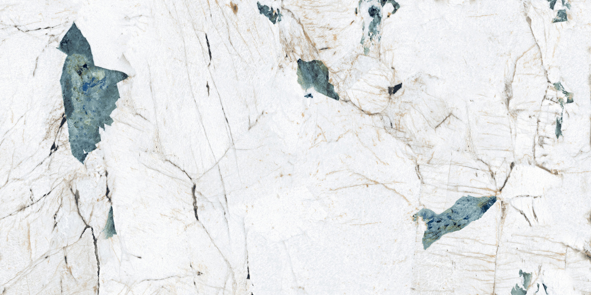 На пол Crackstone Aqua Бирюзовый лаппатированный шайн 60х120 - фото 3