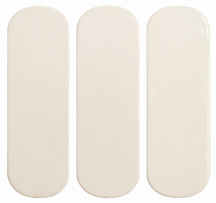 136310 На стену Calema Oval White Gloss 5.2х16 - фото 2