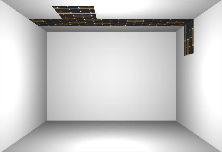 Декор Glass Decor Silver 10x30 - фото 7