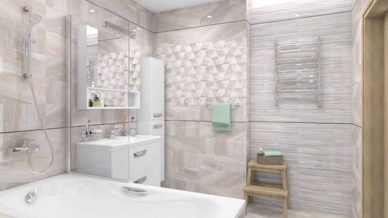 17-10-11-1186 На стену Diadema Бежевая Рельеф - фото 11