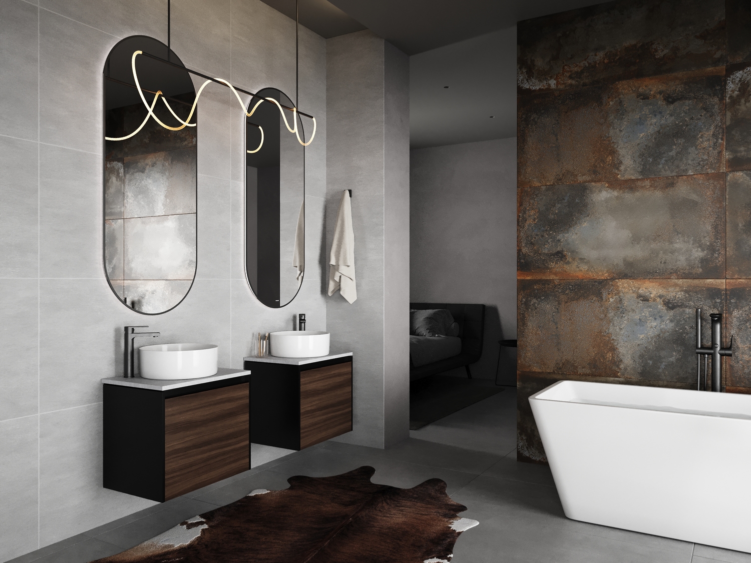 A17425 На пол Valmonte Светло-серый ректификат 60x120 - фото 11