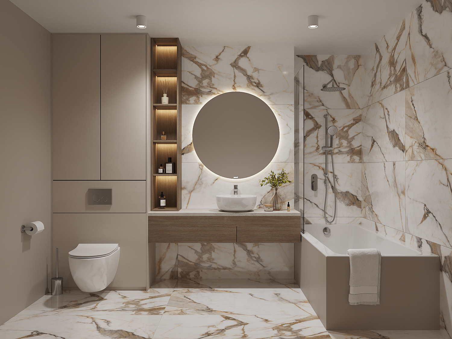 A17432 На пол Silvia Полированный бежевый ректификат 60x120 - фото 11