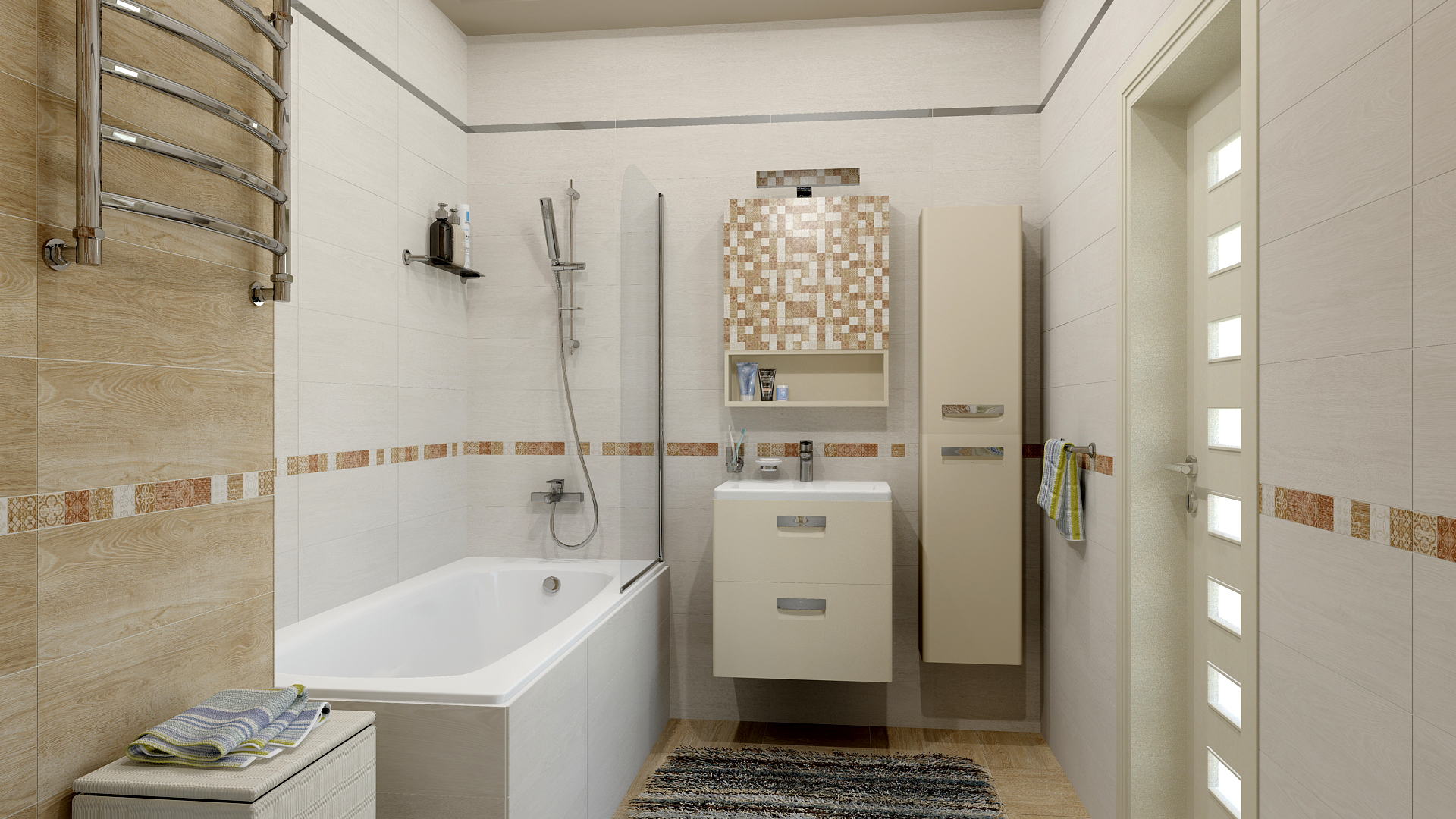 17-00-11-459 На стену Aspen Бежевая - фото 4