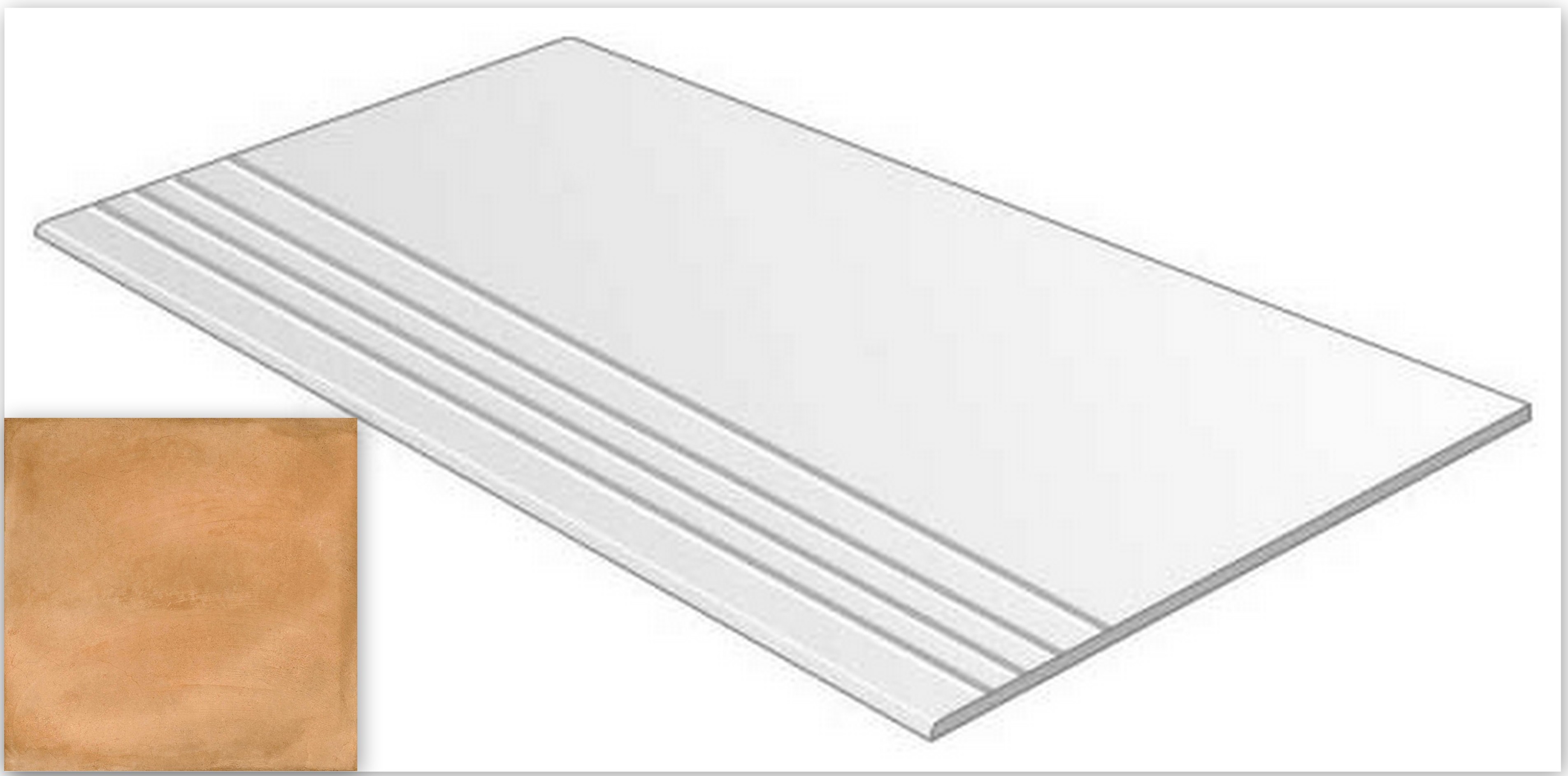 Ступень Laverton Peldano Colerne Natural 30x30