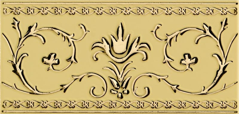 Бордюр Grand Elegance Gold B Narcis  A 02 Su Crema