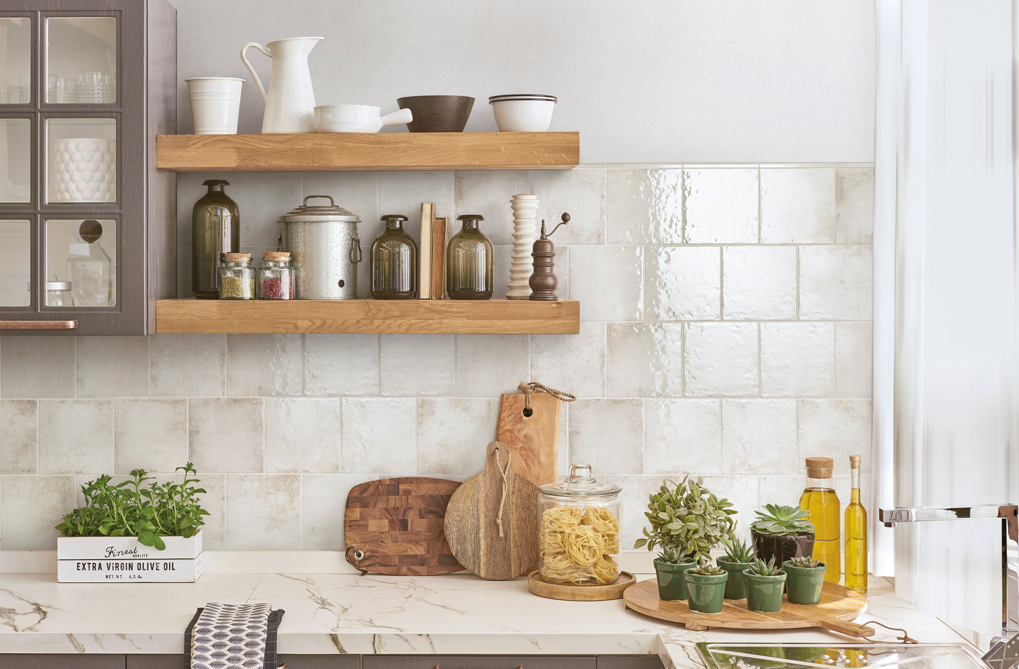 154505 На стену Oxida Brick Green 7.5x30 - фото 13