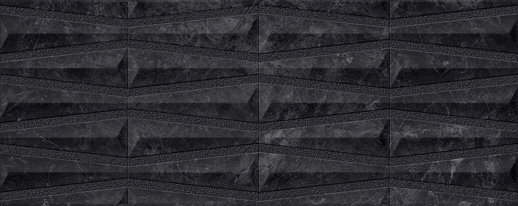 100354913 Декор Velluto Deco Nero 59.6х150 - фото 7