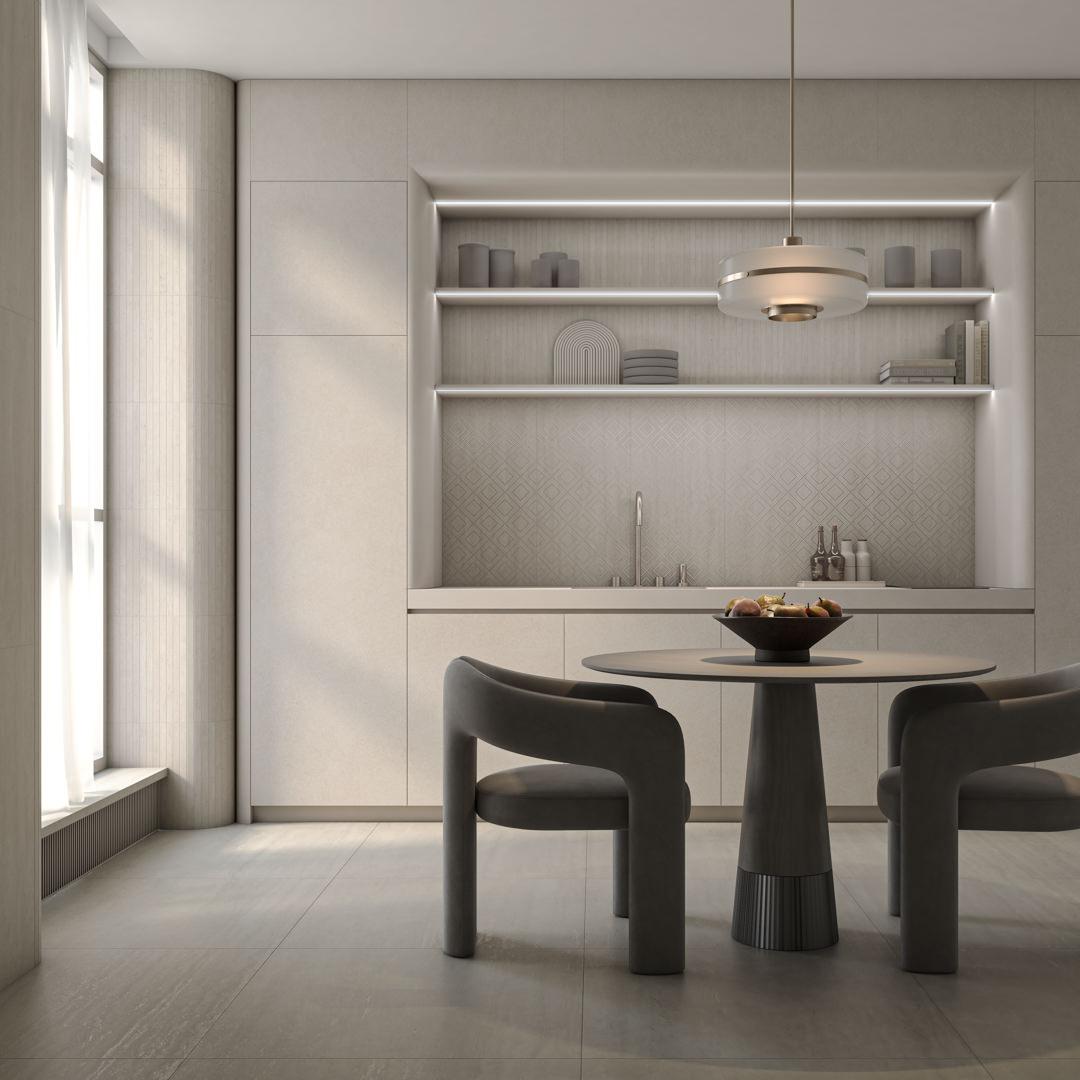 MM48024 Декор Сан-Марко Мозаичный серый матовый обрезной 40x40x1 - фото 6