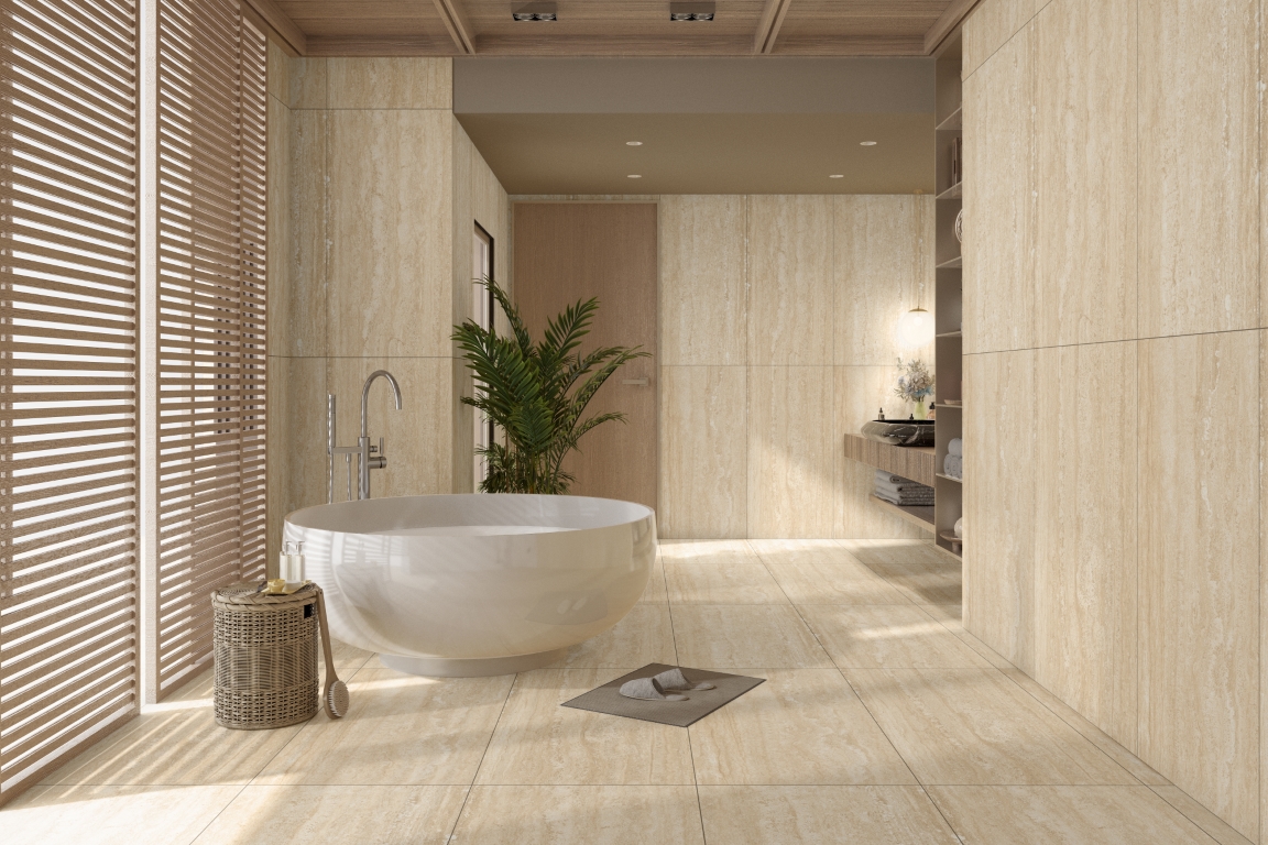 ETSTN1231MT60120  На пол Travertine Beige Matt 60x120 - фото 6