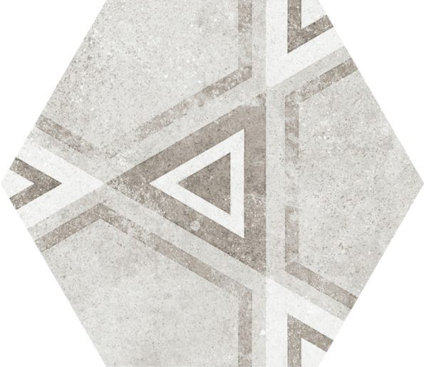 22099 Декор Hexatile Cement Garden Grey - фото 3