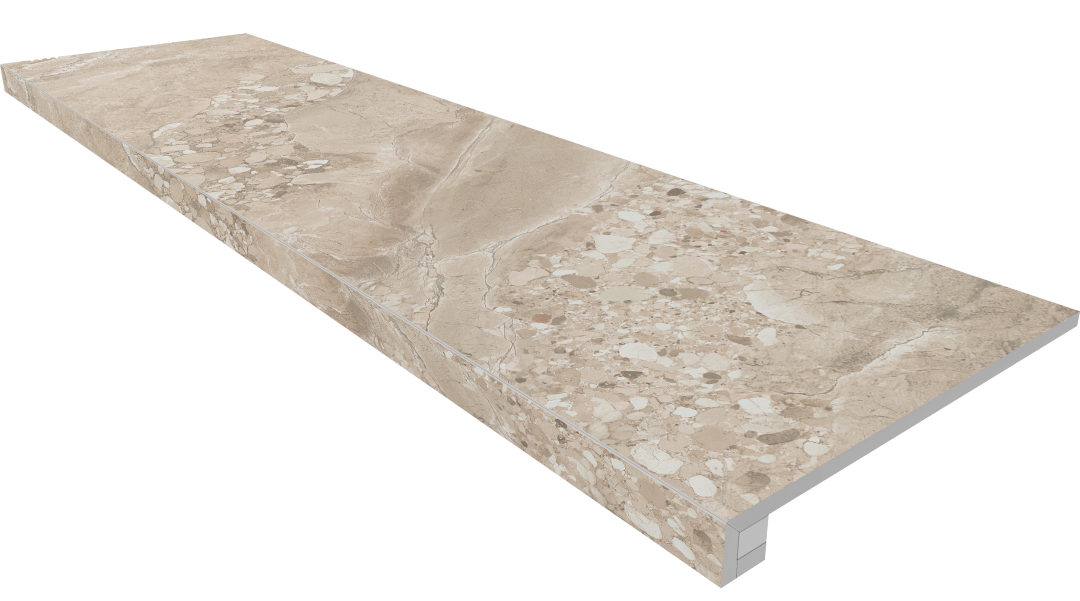 Ступень Oceanmist OM02 Beige неполированный 33x120