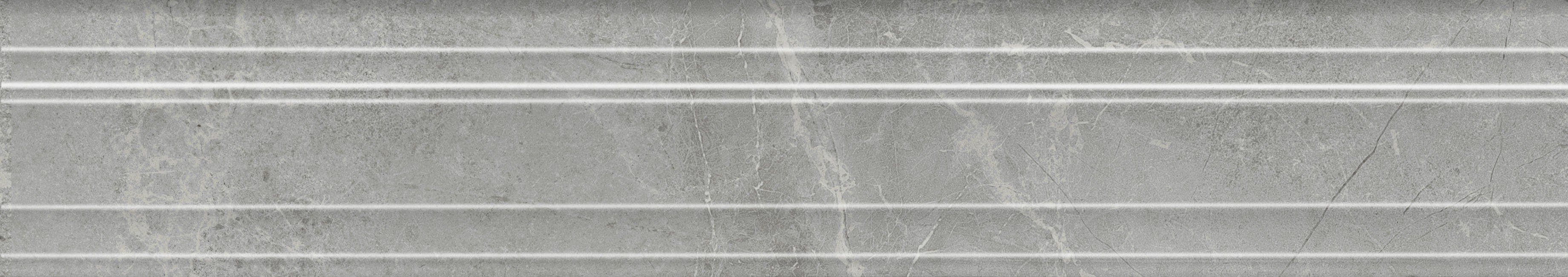 BLF021R Бордюр Риальто Багет дымчатый глянцевый обрезной 40x7.3x2.7 - фото 3