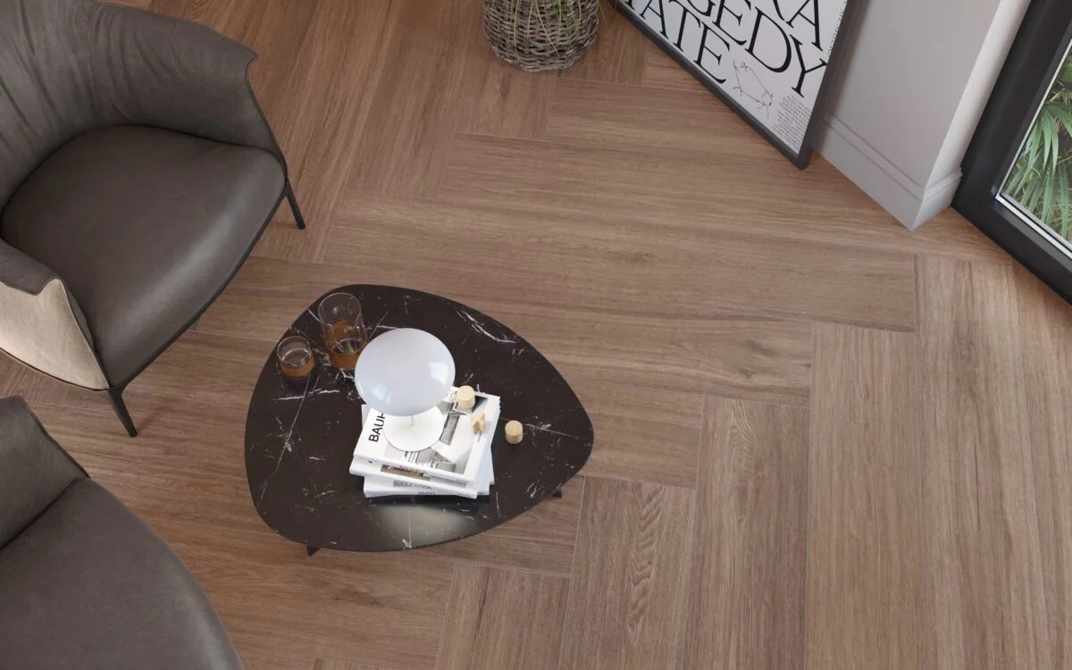 На стену Tanzania Kai Wallnut 60x120 - фото 6