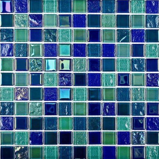 На пол Стеклянная мозаика Bondi breeze 300*300