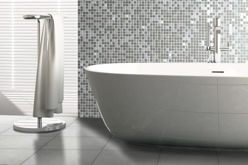 На пол Onix Мозаика Steel Black - фото 5