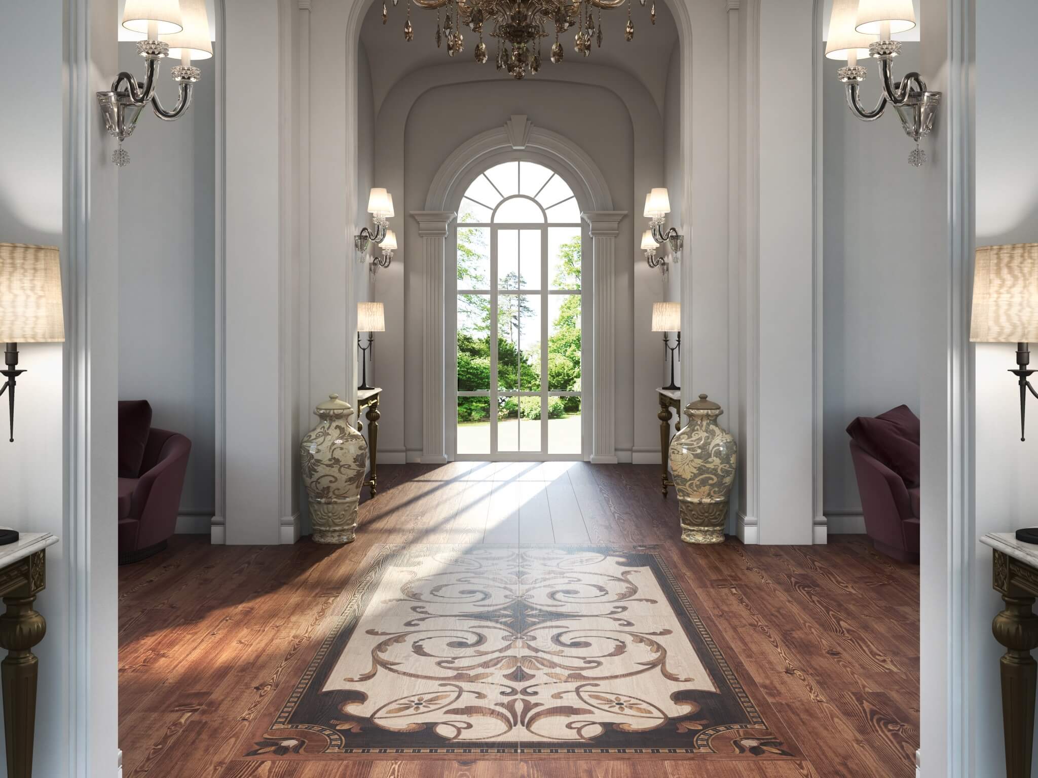 DD7502/AGE Декоративная вставка Гранд Вуд Угол внешний коричневый 2.9х8 - фото 2