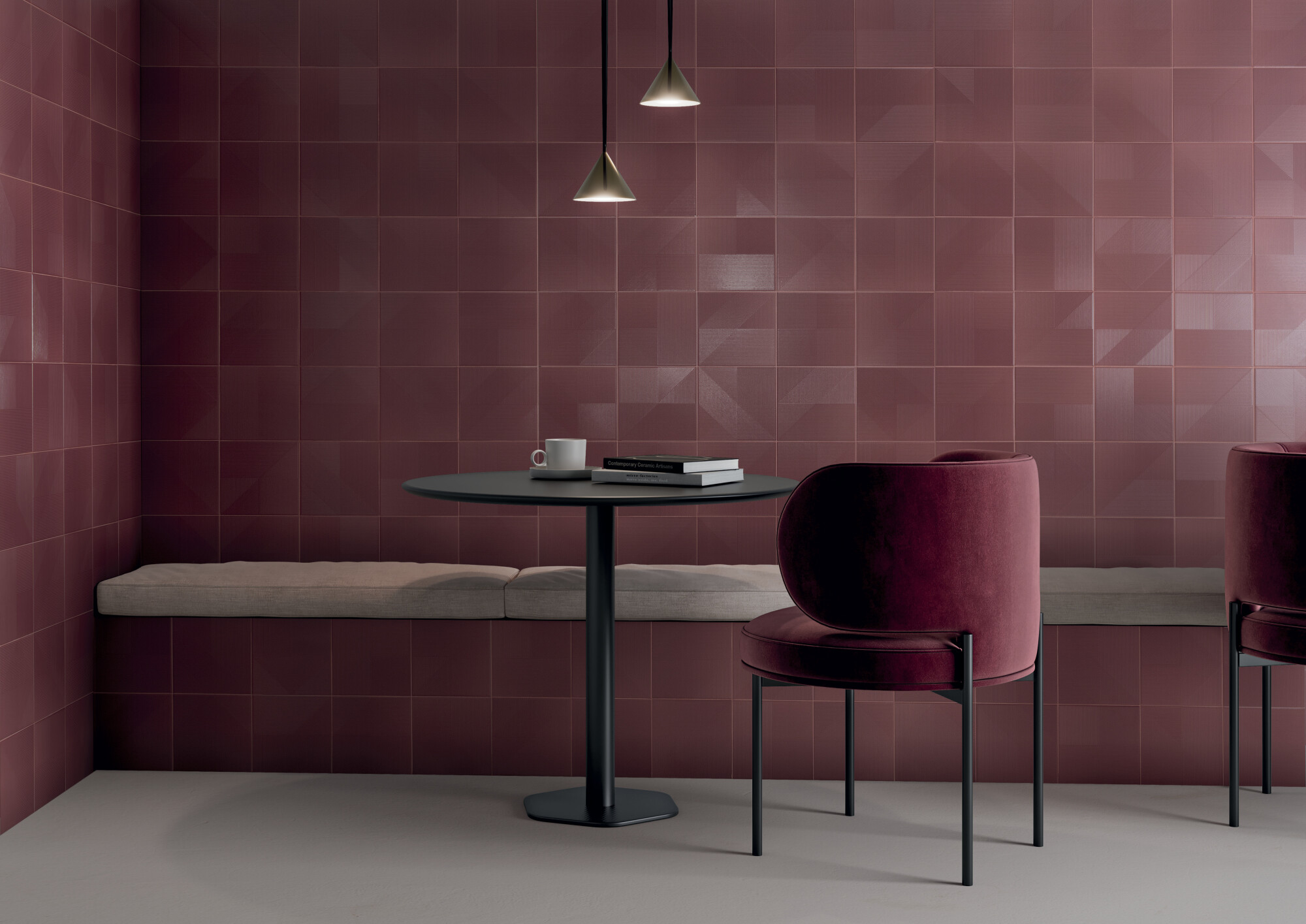 31687 На стену Lins By Yonoh Green 20x20 - фото 5