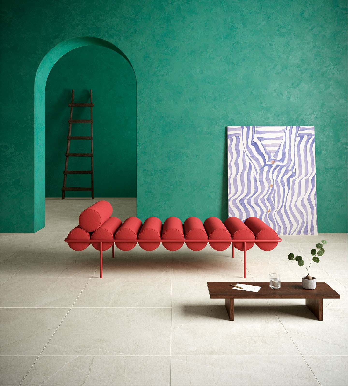 610110001045 На пол Фьямма Bronze Mosaico 30x30 - фото 2