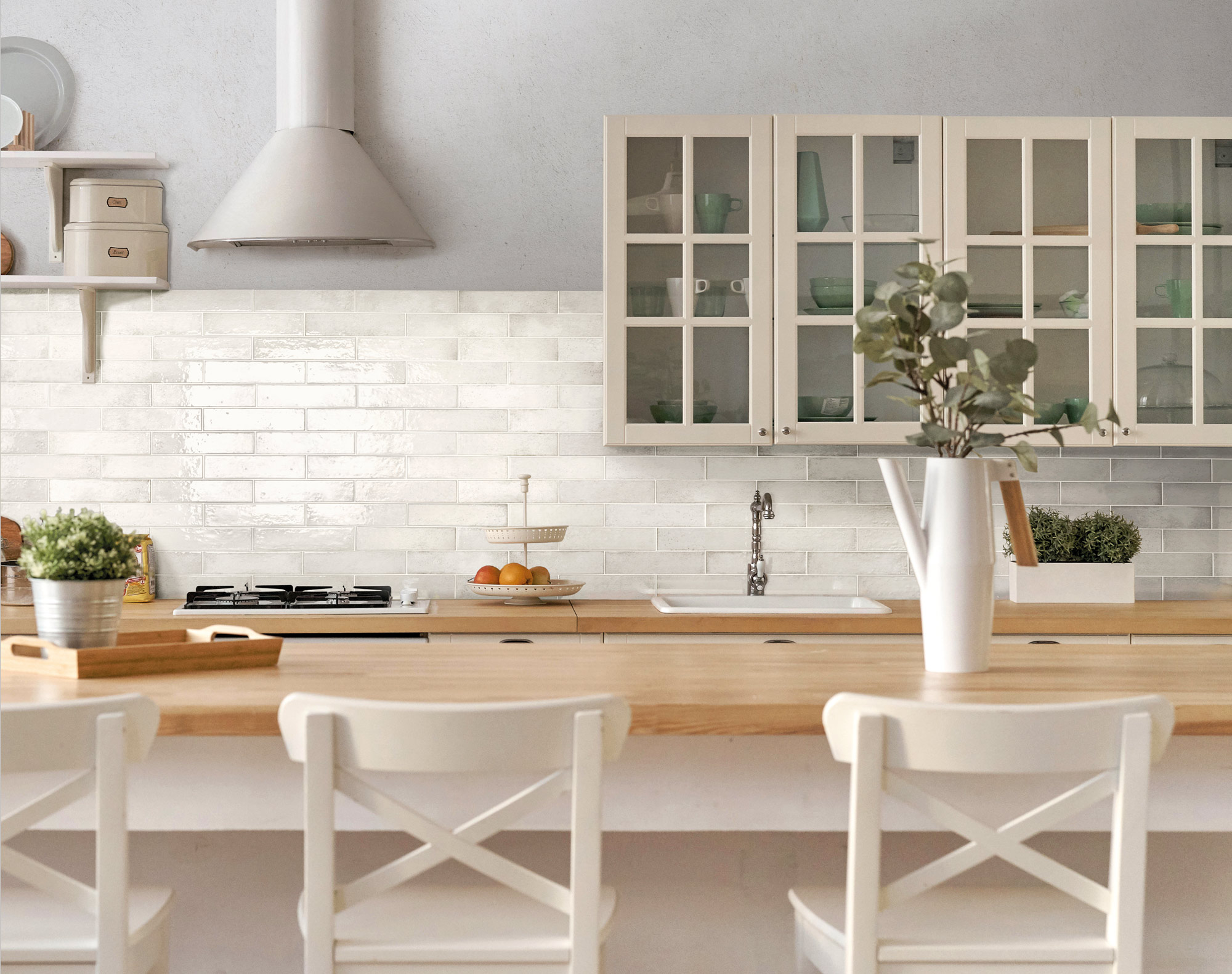 154505 На стену Oxida Brick Green 7.5x30 - фото 14