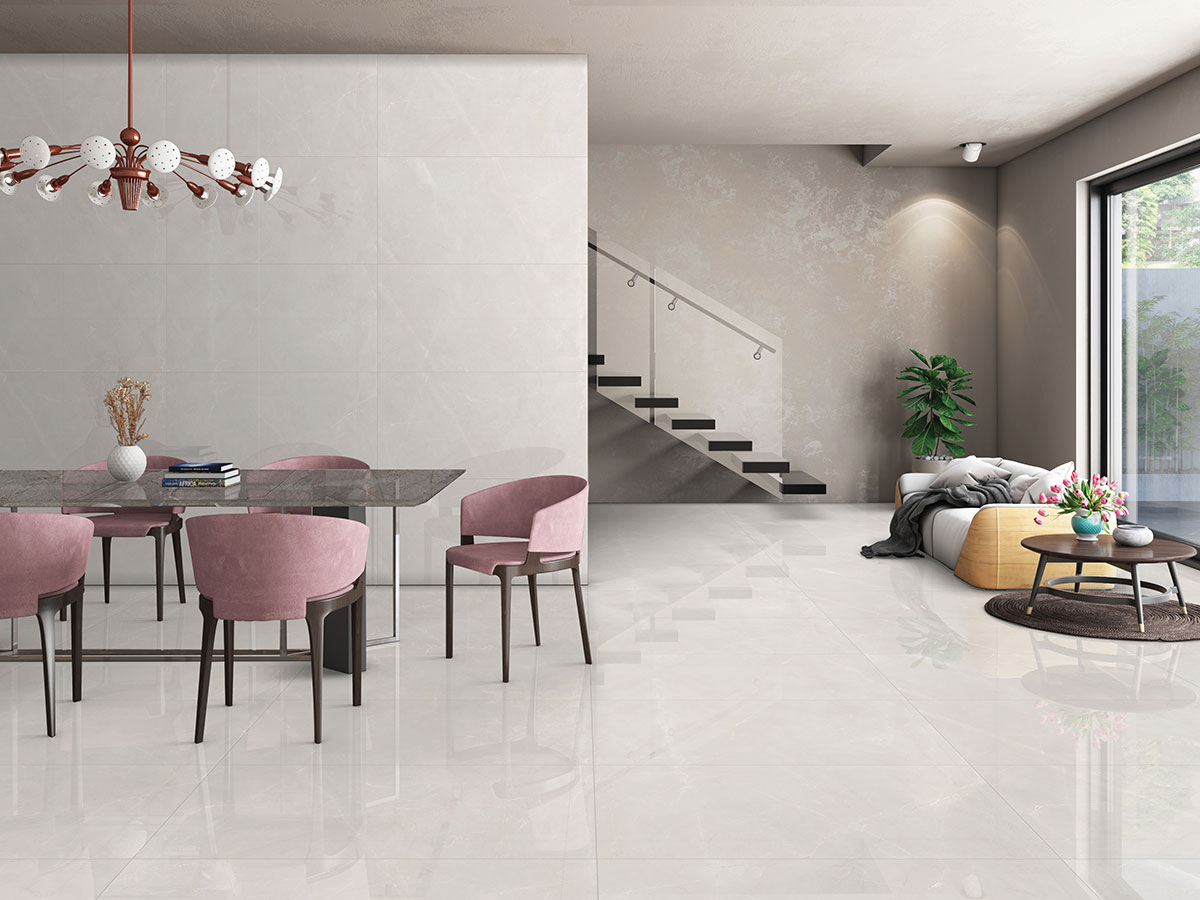 NARMANILGC На пол Natural Armani Light Grey Carving 60x60 - фото 10