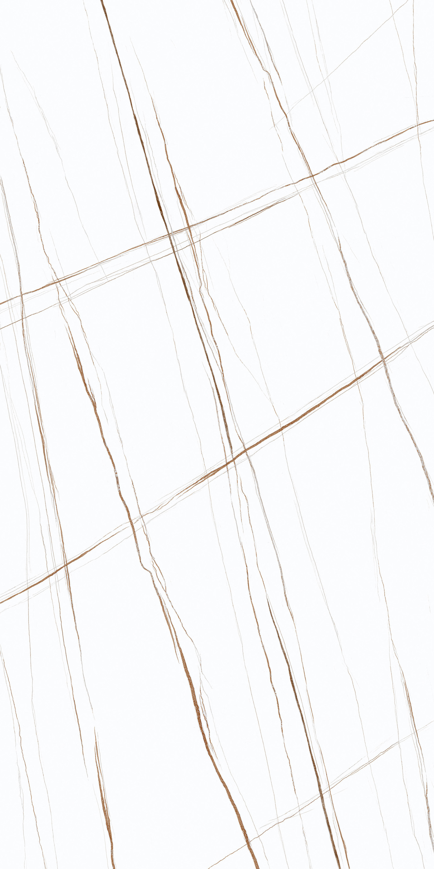 На пол Laurent Gilded White Satin Спеченный камень 1200x2400x6