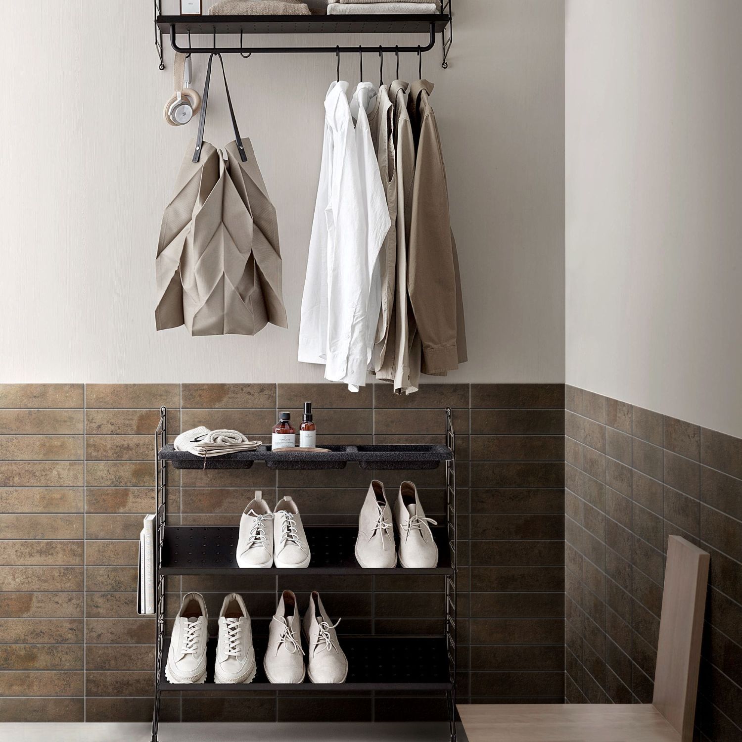 На стену Иллинойс 2 серый 6.5х24.5 - фото 8