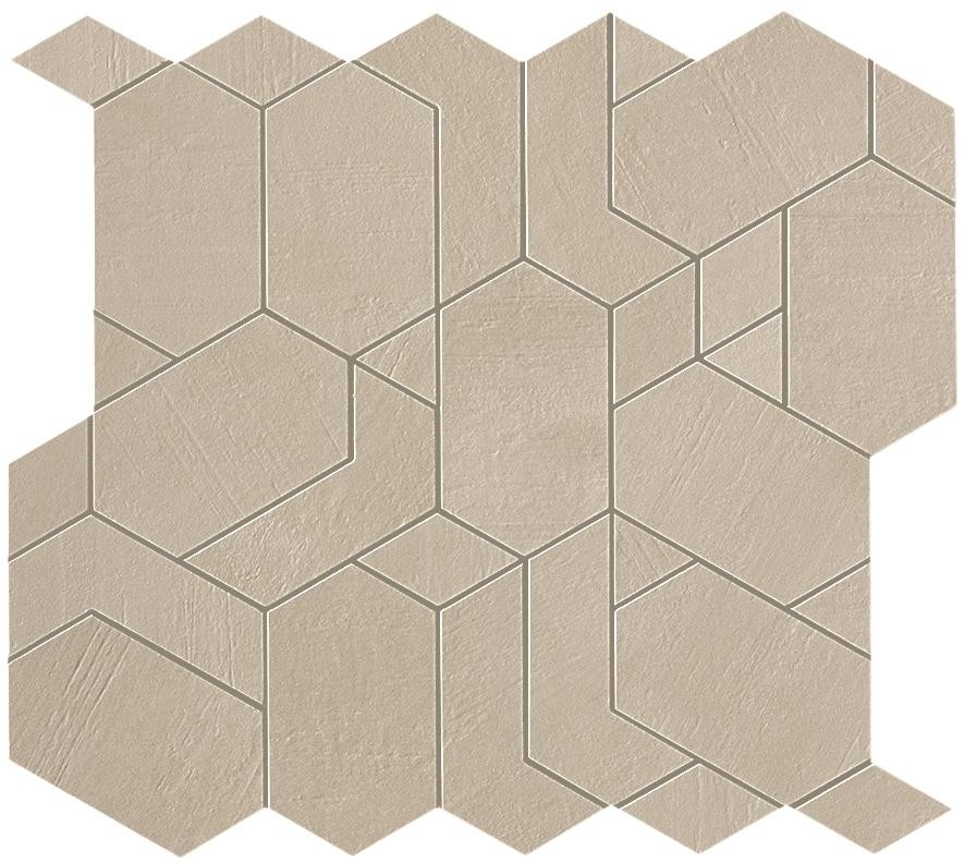 A0P9 Декор Boost Pro Cream mosaico shapes 33.5x31