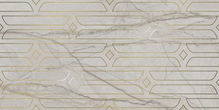 KMD3STA029BR Декор Ифран Серый светлый глянцевый обрезной 60x119.5x0.9 - фото 5