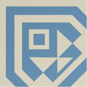 Декоративная вставка Метлахская плитка 100N021A002 ENC 21A 02 (BAU. BEU) 10x10