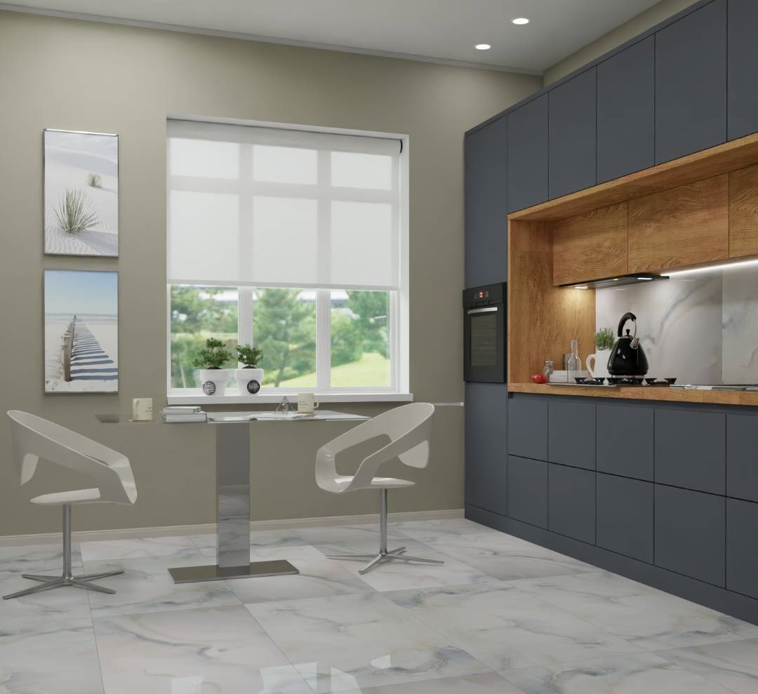 На пол Cloudy Crema Matt Slim 40x120 - фото 12