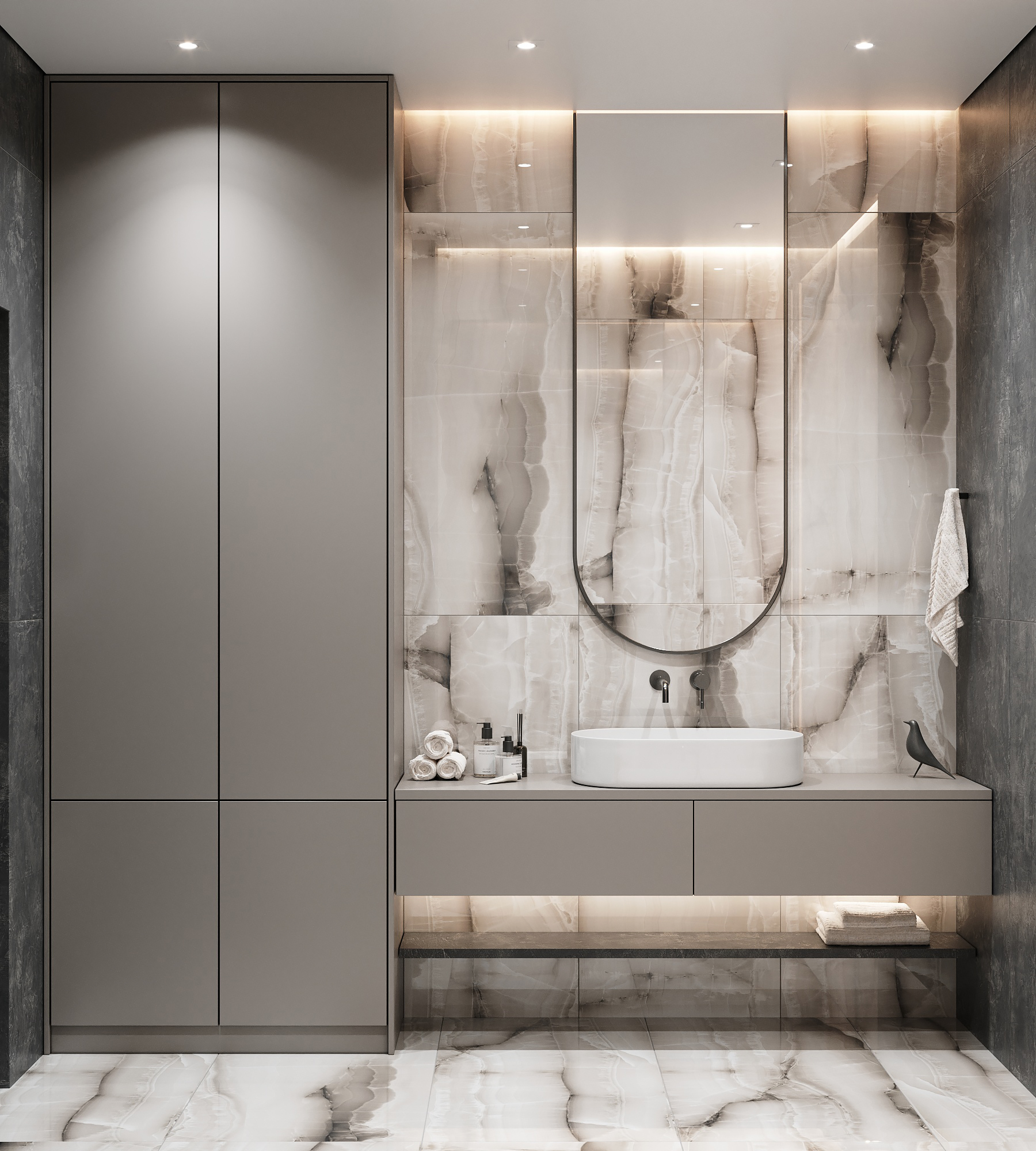 FP1037-A На пол Onyx Silk Full Polished 60x120 - фото 7