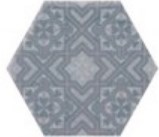 15-292-418-1913 Декор Lambeth-Sloane Hex Sloane Cement Mix Матовый - фото 15
