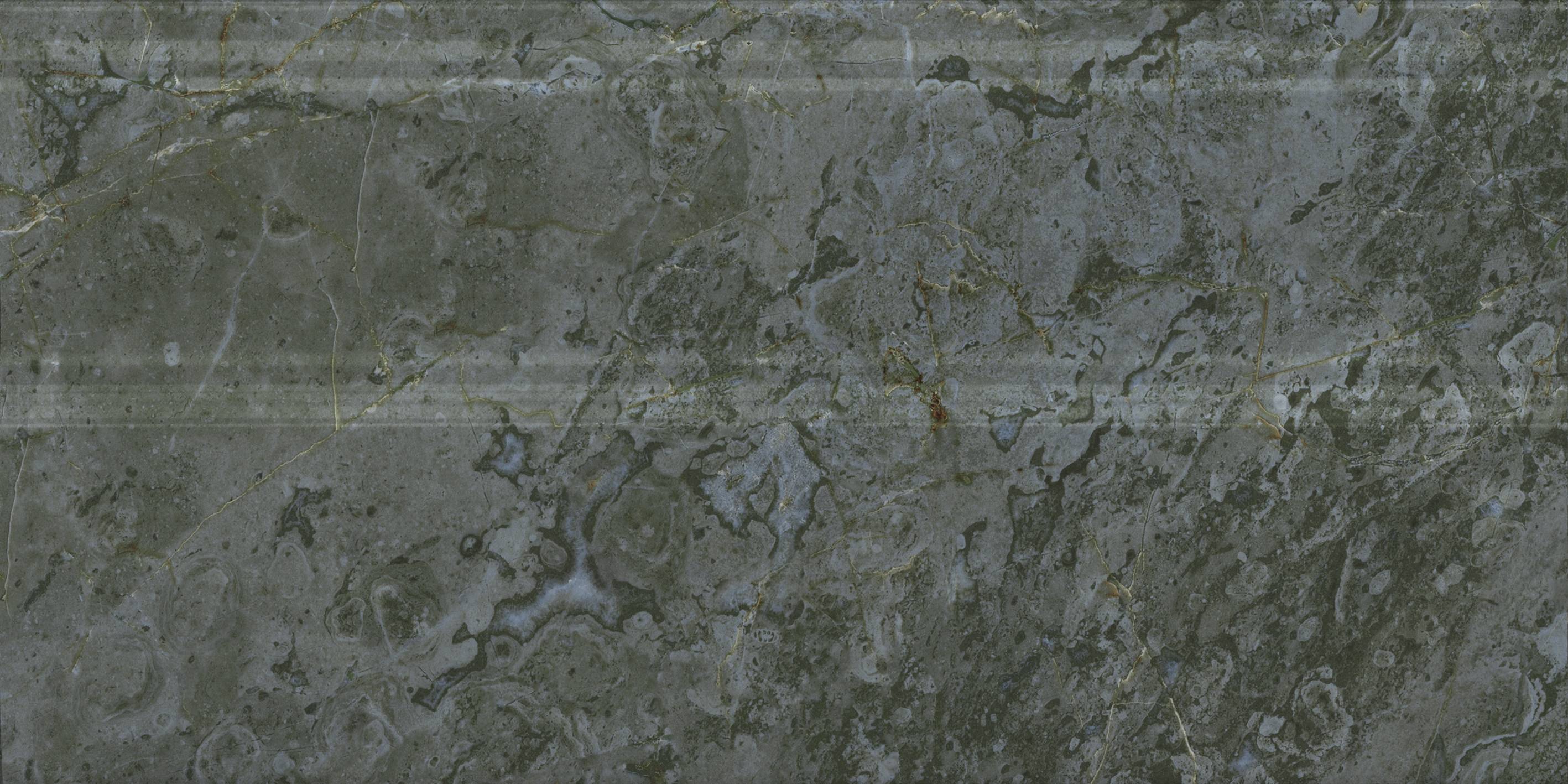 FMA031R Плинтус Серенада Зеленый Глянцевый Обрезной 30x15 - фото 5