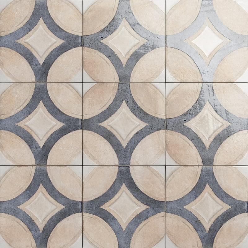 Декор Fondant Decor Blanc Matt 20x20 - фото 2