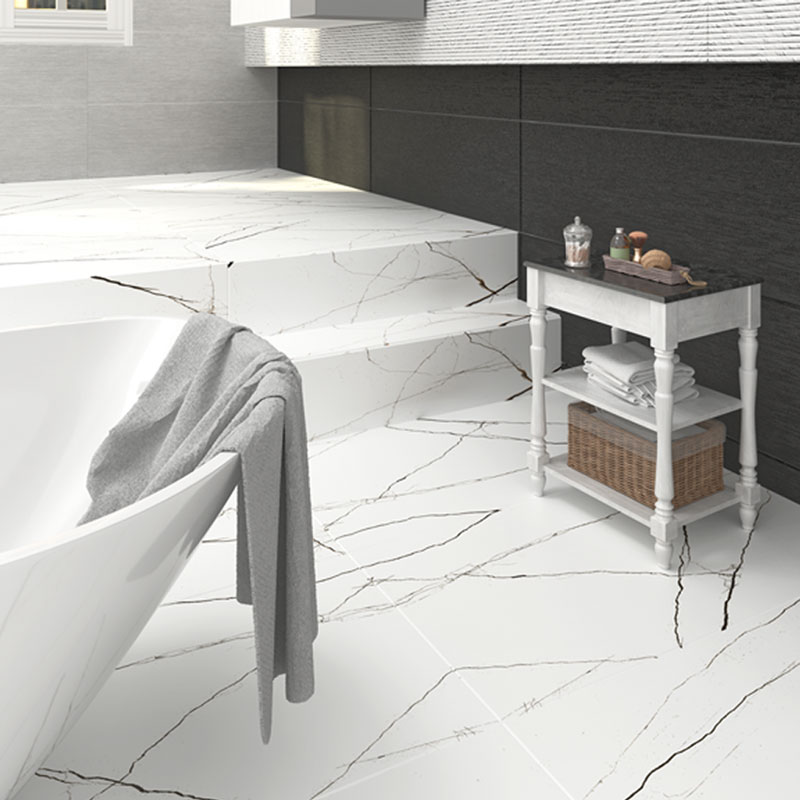 N9BA05T000G1MJ На пол Elegance White Semi Polished Rect 60x60 - фото 2
